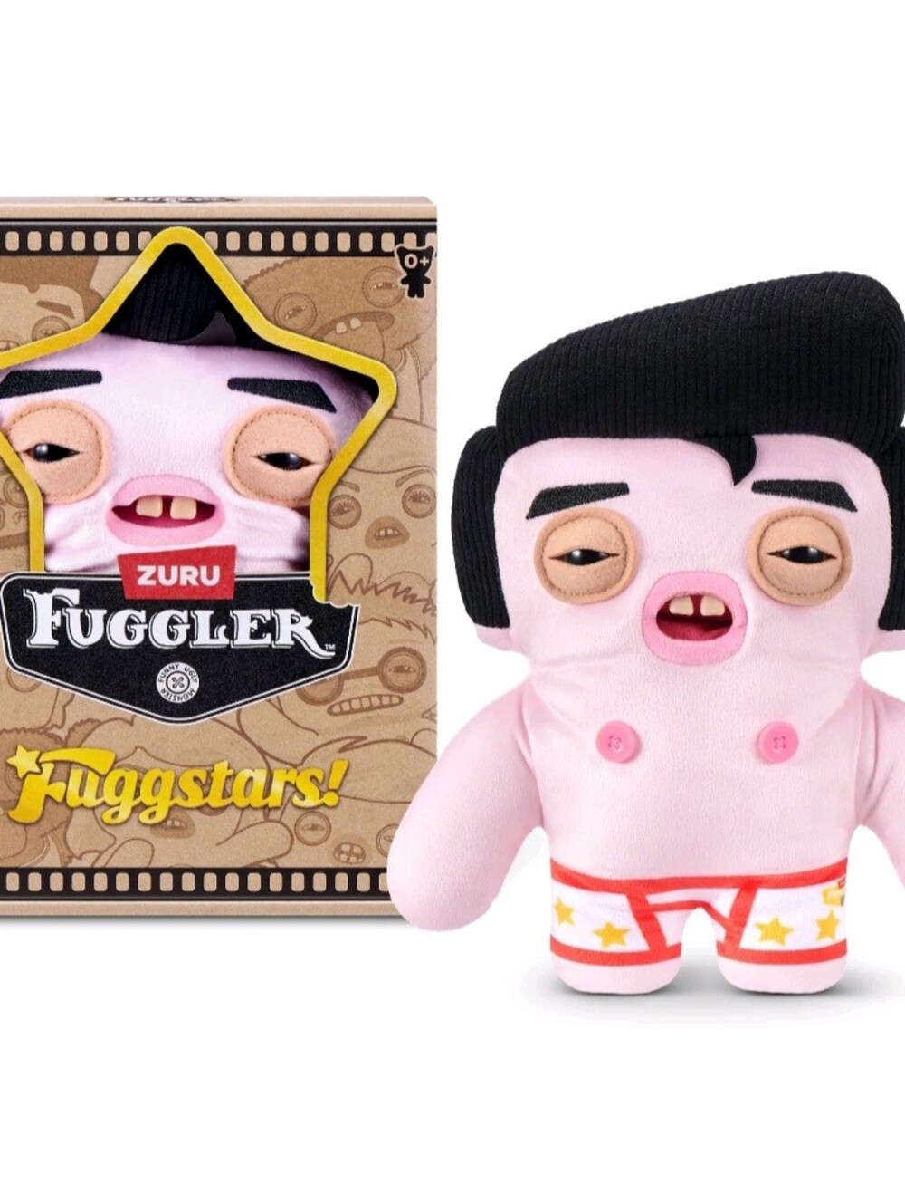 Fuggler Fugg Stars 9-Inch Plush Toy (Greazee) by ZURU